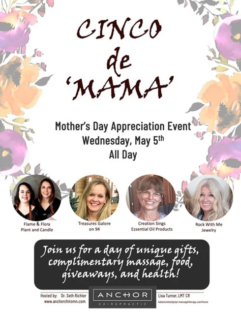 Chiropractic Rogers MN Cinco de Mama Upcoming Events Chiropractic Rogers MN Cinco de Mama Upcoming Events